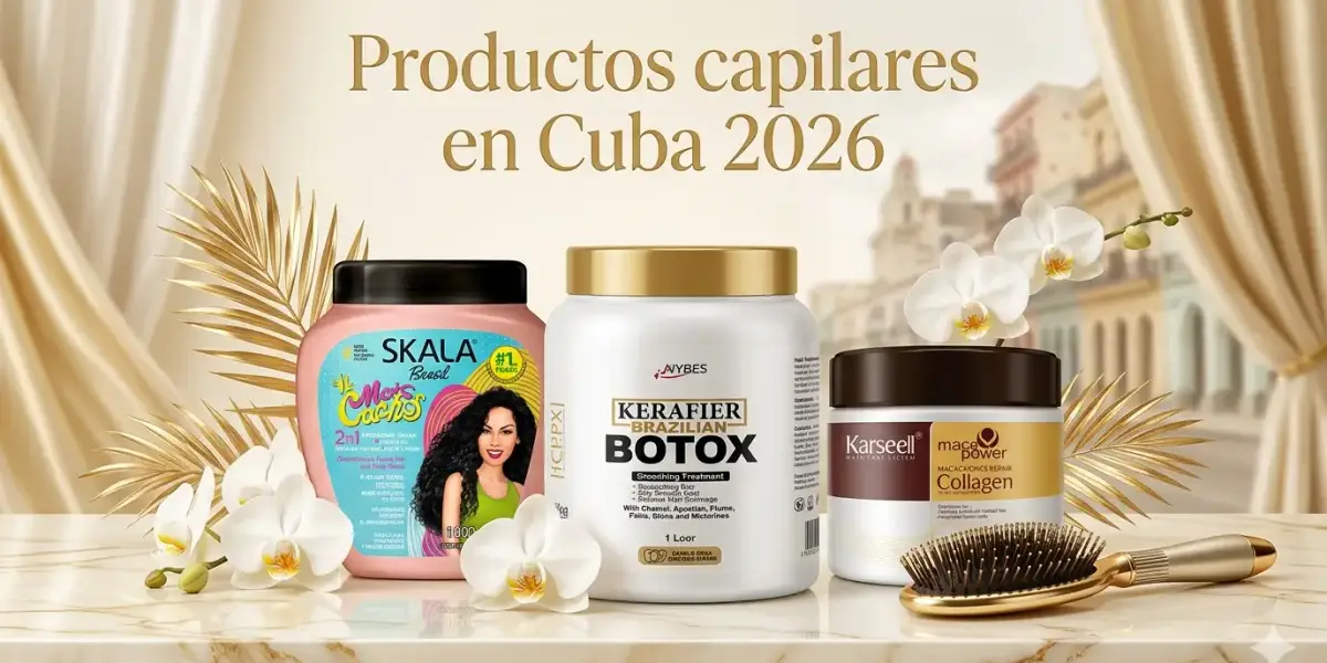 Catálogo de cosmética capilar en PlazaCubana Productos para el cabello en PlazaCubana