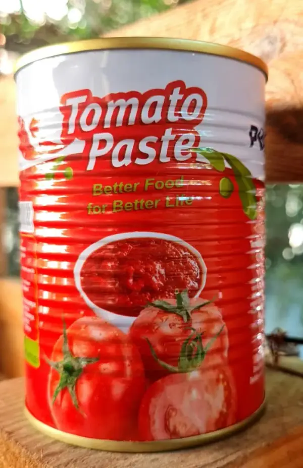 Pasta de tomate en lata 400g