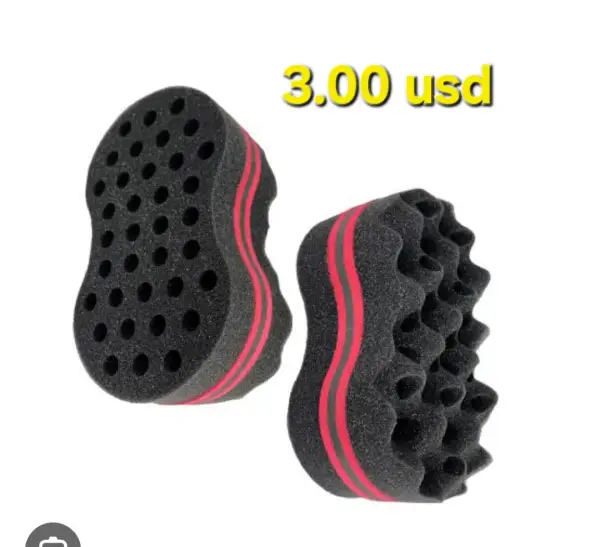 Esponja para rizos de hombre