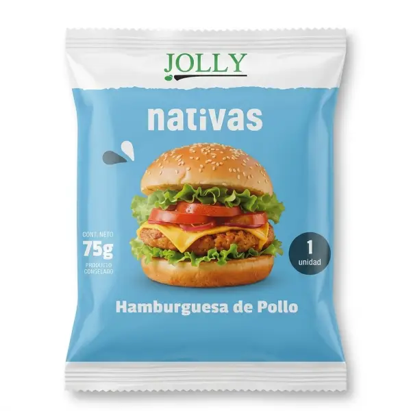 Hamburguesa de pollo Jolly (75 g)